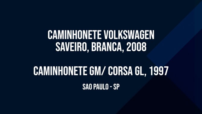 Foto - Caminhonete GM/ Corsa GL, 1997