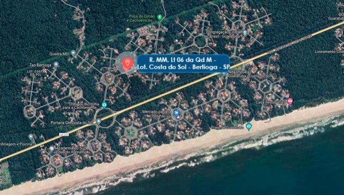 Foto - Terreno 373 m² (Praia de Guaratuba) - Lot. Costa do Sol - Bertioga - SP - [3]