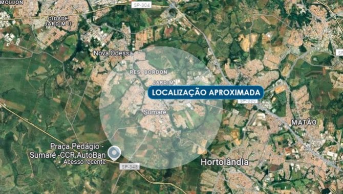 Foto - Área com 81.687 m² - Quilombo - Sumaré - SP - [1]