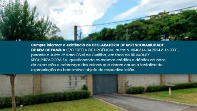 Foto - Nua Propriedade de Casa em Terreno de 2.108 m² - Santa Felicidade - Curitiba - PR - [1]