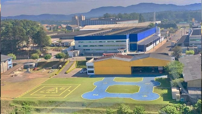 Foto - Hangar em Condomínio 4.268 m² - Jd. Fazenda Rincão - Arujá - SP - [2]