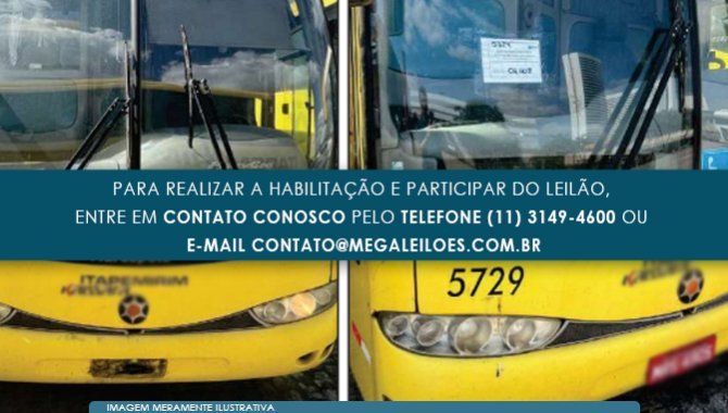 Foto - Ônibus Mercedes Benz Marcopolo Paradiso R 1200 G6 - 2007/2008 (Lote 106) - [2]