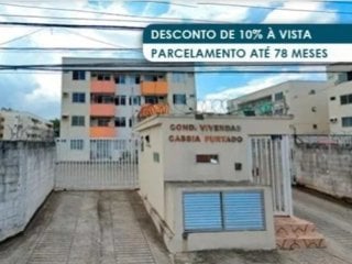 Apartamento 56 m² com 01 vaga - rocha sobrinho - mesquita - rj