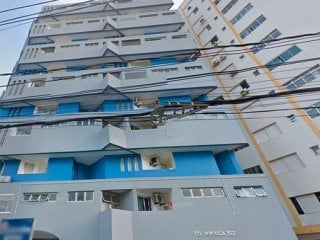 Apartamento duplex 57 m² - frente a praia do gonzaguinha - são vicente - sp