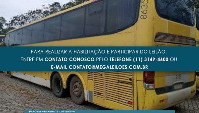 Foto - Ônibus Mercedes Benz Marcopolo Paradiso - 2006 (Lote 55) - [2]