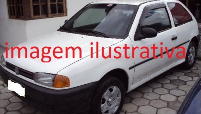 Foto - 01 carro VW/Gol Especial, cor branca, ano 1999 - [1]
