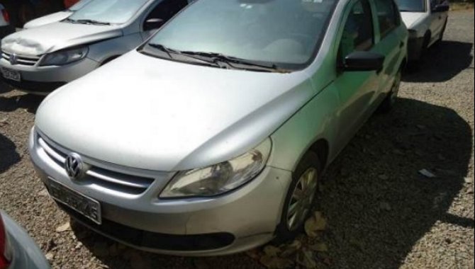 Foto - Carro Veículo Volkswagen Gol 1.0 Geração 5, Prata, 2012 - [1]