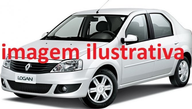 Foto - Carro Renault Logan 2010 branco - [1]