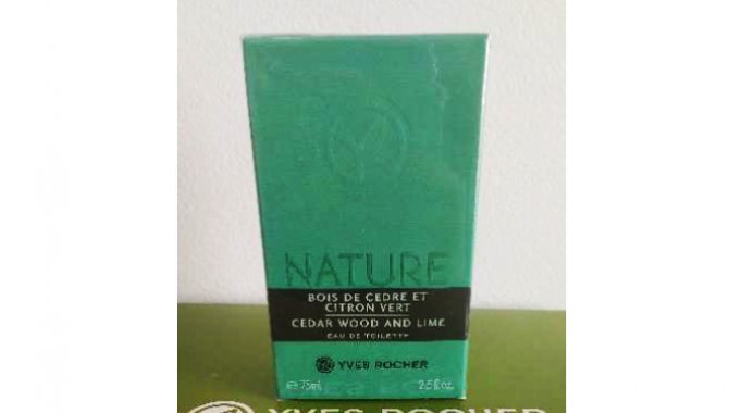 Foto - Eau de Toilette Nature Bois de Cedre Et Citron Vert 75ml - [1]