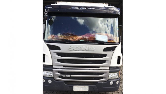 Foto - Caminhão Scania Truck/P 250 - 2013 - Branco - [1]