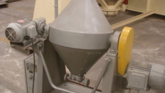 Foto - Misturador Duplo Cone em aço carbono, 30 kg - [1]