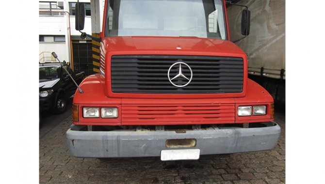 Foto - Caminhão Mercedes Bens, L1214, 1992 - 1992 - [1]
