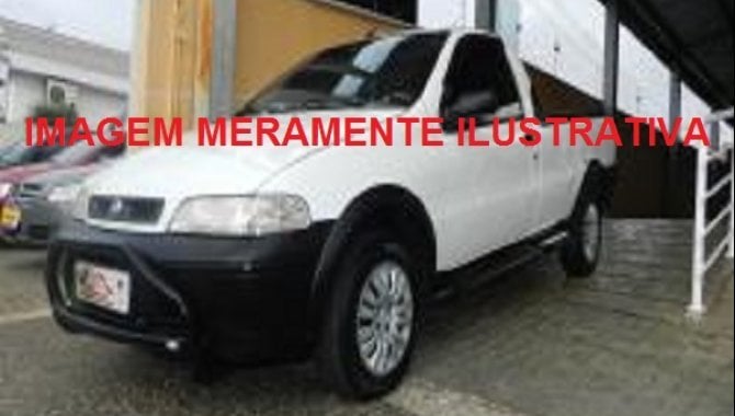 Foto - Fiat Strada Working, 2003, Branco - [1]