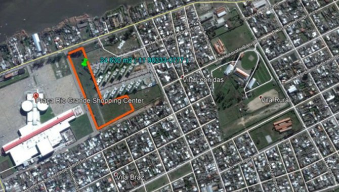 Foto - Terreno 24.630 m² (plano, sem APP) - ao lado do PRAÇA RIO GRANDE SHOPPING - Rio Grande - RS - [1]