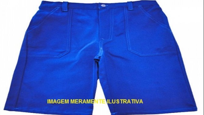 Foto - 50 Bermudas de Lycra - Cor Azul - [1]