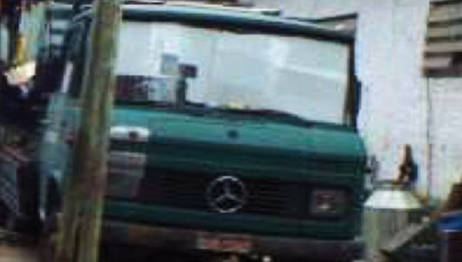 Foto - Caminhão Mercedes Benz/ 608D, Verde - [2]