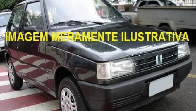 Foto - Fiat Uno Preto, 1993 - [1]