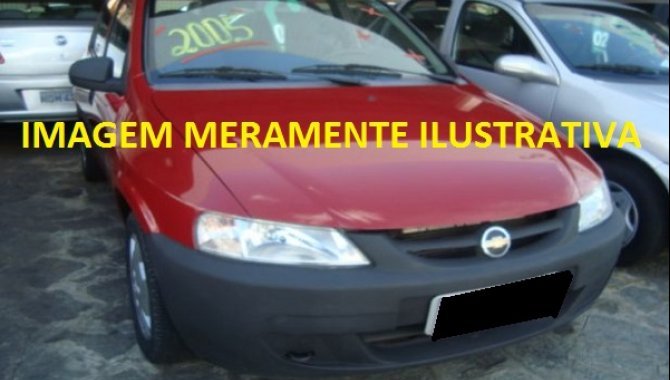 Foto - Carro GM, Celta Life, Vermelho, 2005 - [1]