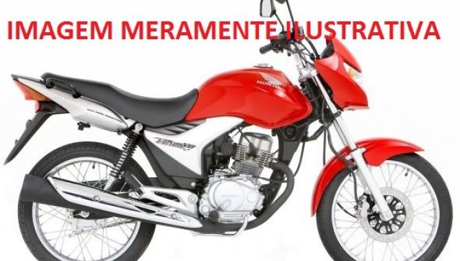 Foto - Direitos sobre Moto Honda, CG 150 Titan - ES, Vermelha, 2008 - [1]