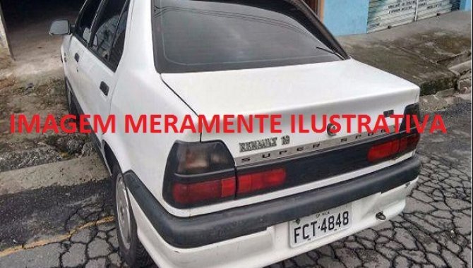 Foto - Carro Renault 19 RN, Branca, 1994 - [1]