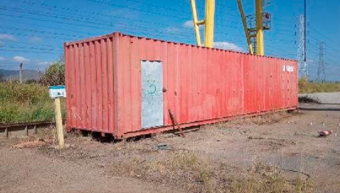 Foto - 01 Container e 01 Carrinho de Ferro (Lote 345) - [1]