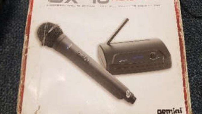 Foto - 01 Microphone Gemini UX-16 - [1]