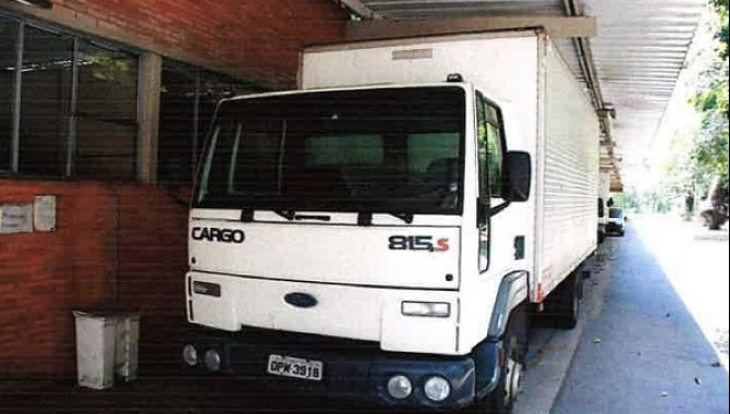 Foto - Caminhão Ford, Cargo, 815 S, Prata, 2004/2004 - [1]