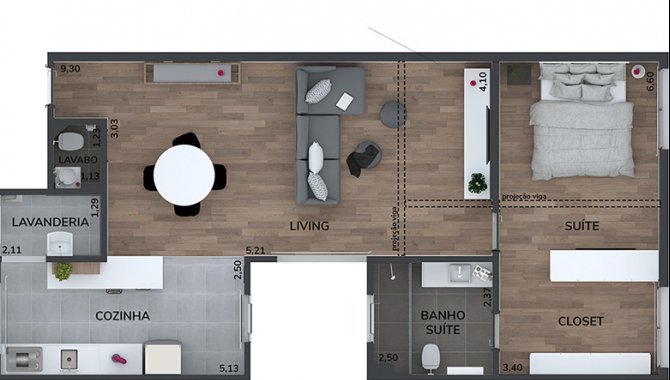 Foto - Apartamento 83 m² (01 vaga) - Pinheiros - São Paulo - SP - [36]