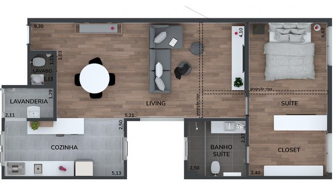 Foto - Apartamento 83 m² (01 vaga) - Pinheiros - São Paulo - SP - [35]