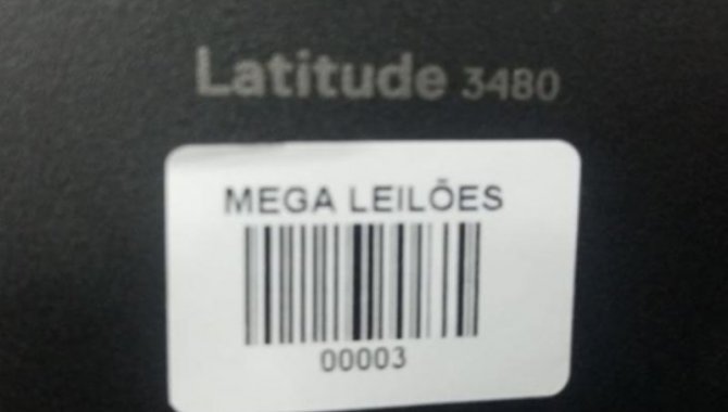 Foto - Notebook Dell Latitude 3480 (Lote 12) - [3]
