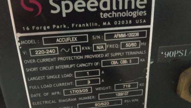 Foto - Impressora de Placas Speedline Technologies Accuflex - [3]