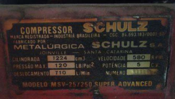 Foto - Compressor Schulz MSV-25/250 - [2]
