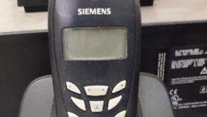 Foto - Telefone Sem Fio Siemens Gigaset C5010 - [1]