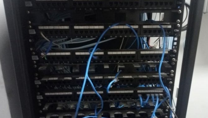 Foto - Rack Suspenso com 6 Patch Panel - [2]