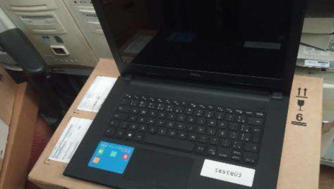 Foto - Notebook Dell Inspiron (Lote 348) - [1]