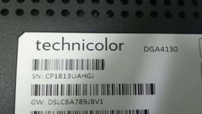 Foto - 01 Roteador Technicolor DGA4130 - [2]