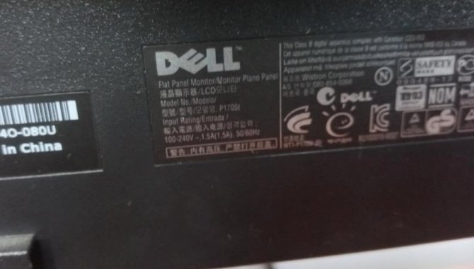 Foto - Monitor 17 Dell (Lote 137) - [2]