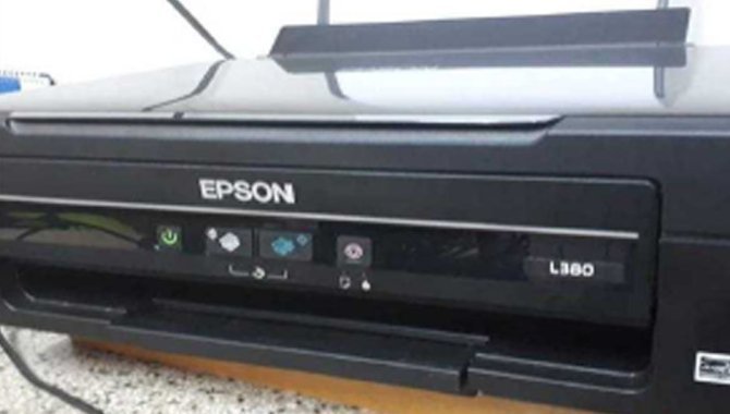 Foto - 01 Impressora EPSON modelo L380 - [2]