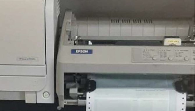 Foto - 01 Impressora Matricial Epson Fx-890 - [1]