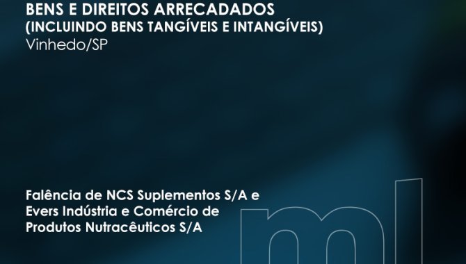 Foto - Parque Fabril de Suplementos / Produtos Nutracêuticos S/A (Incluindo todos Equipamentos e Maquinários) - [1]