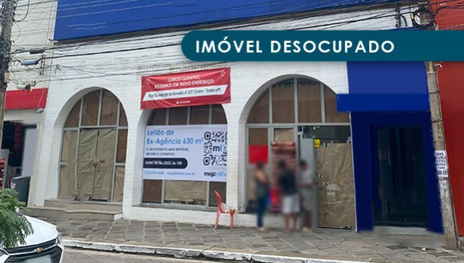 Foto - Ex-Agência 630 m² (Loja Térrea e Mezanino) - Centro - Teresina - PI - [1]