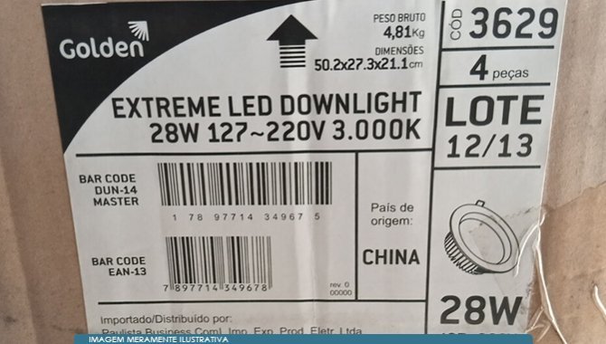 Foto - 62 Downlight Cód. 3782 e 60 Leds Downlight Cód. 3629 - [3]