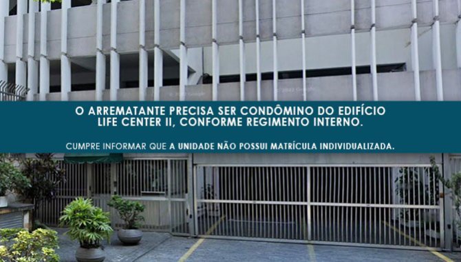Foto - Vaga de Garagem 23 m² (Edifício Life Center II) - Vila Mariana - São Paulo - SP (Lote 06) - [1]