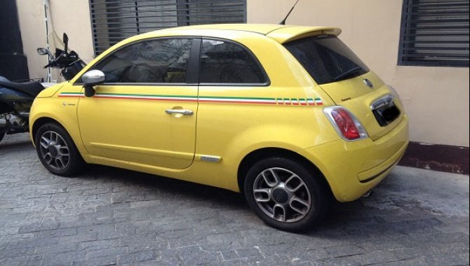 Foto - Carro Fiat / 500 Sport Dual, 2009/2010, Amarelo - [1]