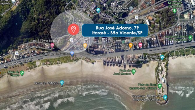Foto - Direitos sobre Apartamento 34 m² (próx. à praia) - Itararé - São Vicente - SP - [5]