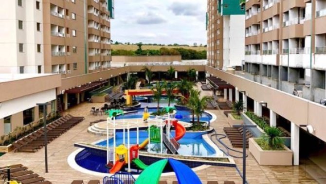Foto - Fração Ideal de Apartamento 63 m² (Olímpia Park Resort) - Santa Efigênia - Olímpia - SP - [4]