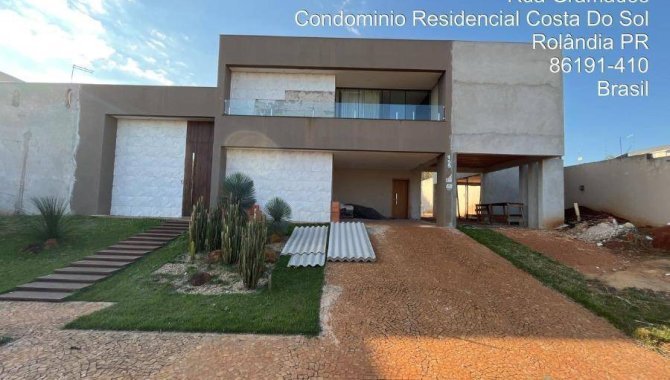 Foto - Casa em Condomínio 305 m² (05 vagas) - Parque Industrial Cafezal - Rolândia - PR - [2]
