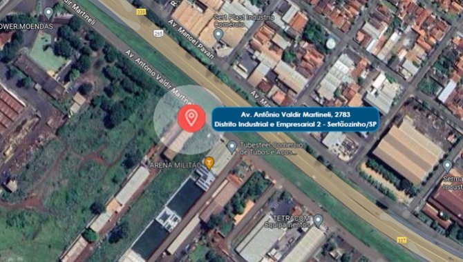 Foto - Galpão Industrial 716 m² (área construída) e 1.646 m² (área total) - Distrito Industrial e Empresarial 2 - Sertãozinho - SP - [5]