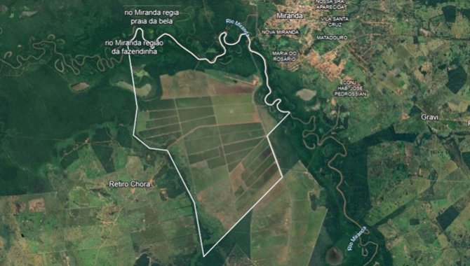 Foto - Área de Terras com 129 ha - Fazenda Pouso Alegre (Beira do Rio Miranda) - Miranda - MS - [5]